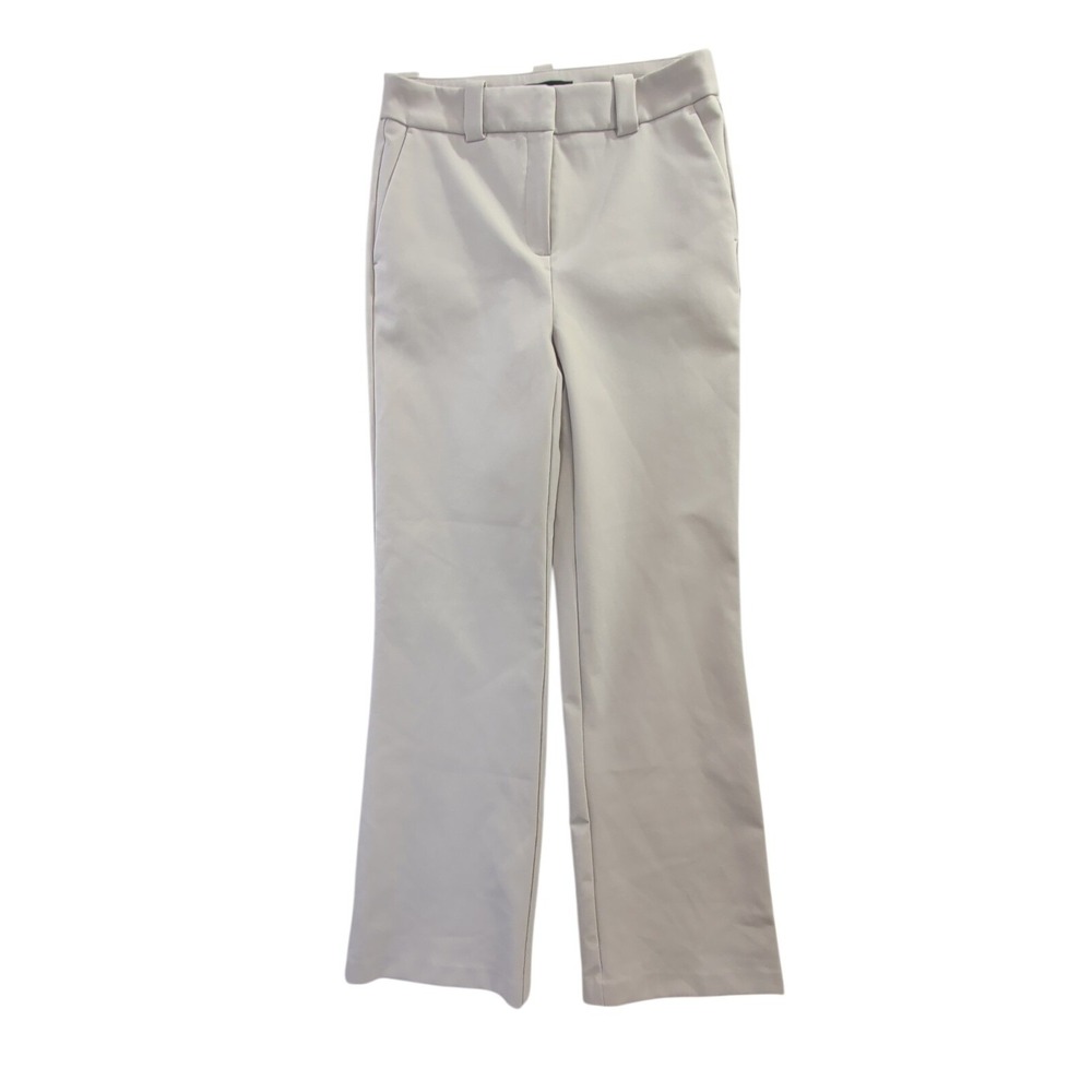 Rachel Zoe Trouser Dress Pants Women 2 Taupe Bootcut Stretch Business Career
